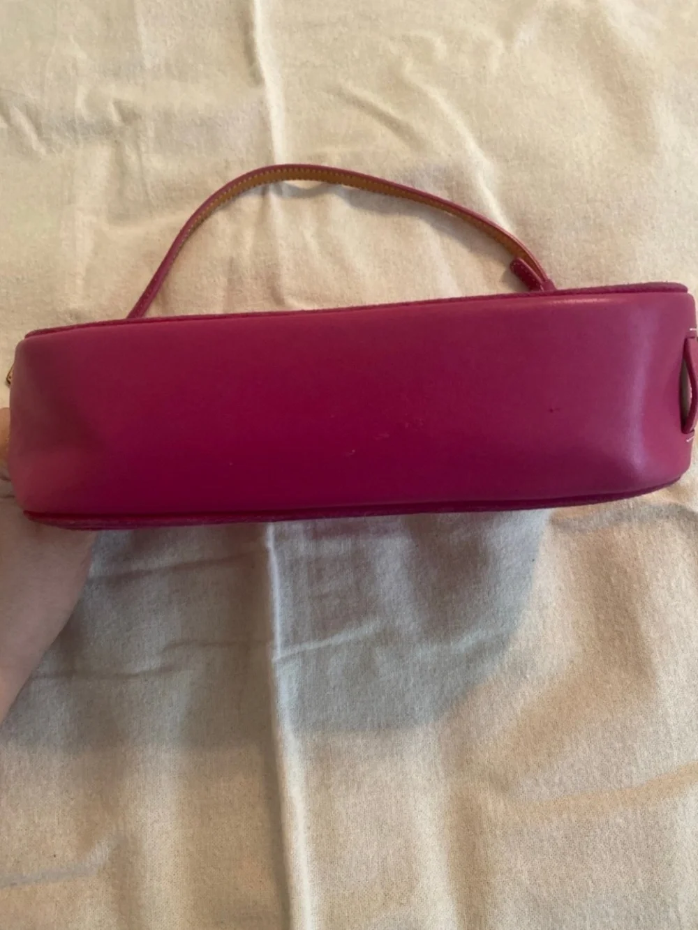 Rare Authentic Vintage Coach Pink Signature Demi Mini Shoulder Bag – Style 6094